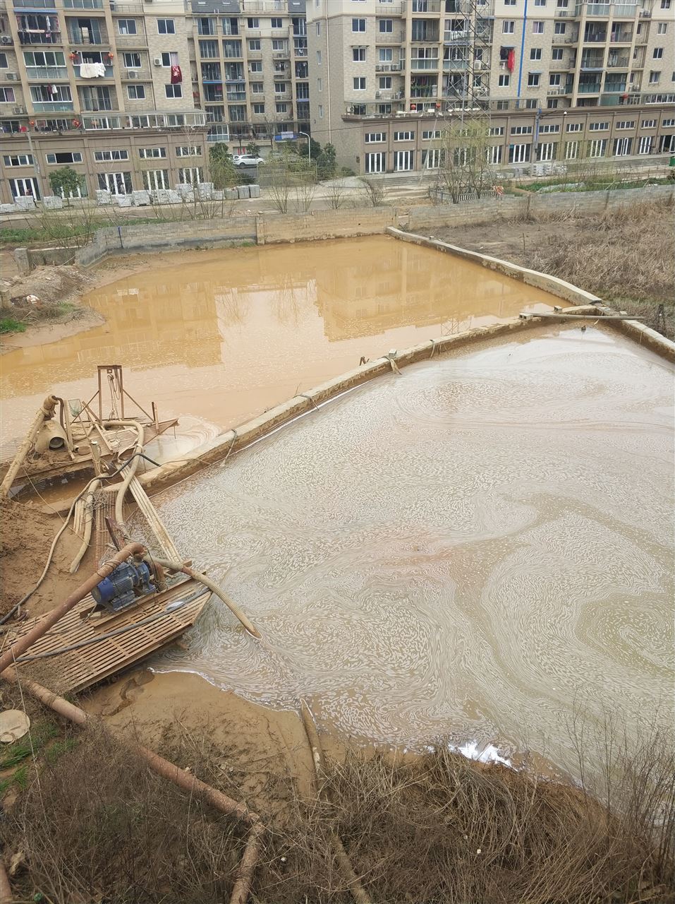 钢城沉淀池淤泥清理-厂区废水池淤泥清淤